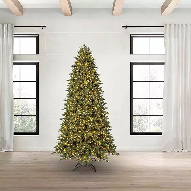 Member's Mark 9' 4,500 LED Pre-Lit Norway Fir Christmas Tree | Sam's Club