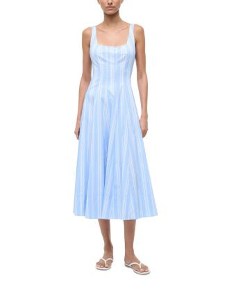 STAUD Wells Midi Dress | Bloomingdale's Women | Bloomingdale's (AU)