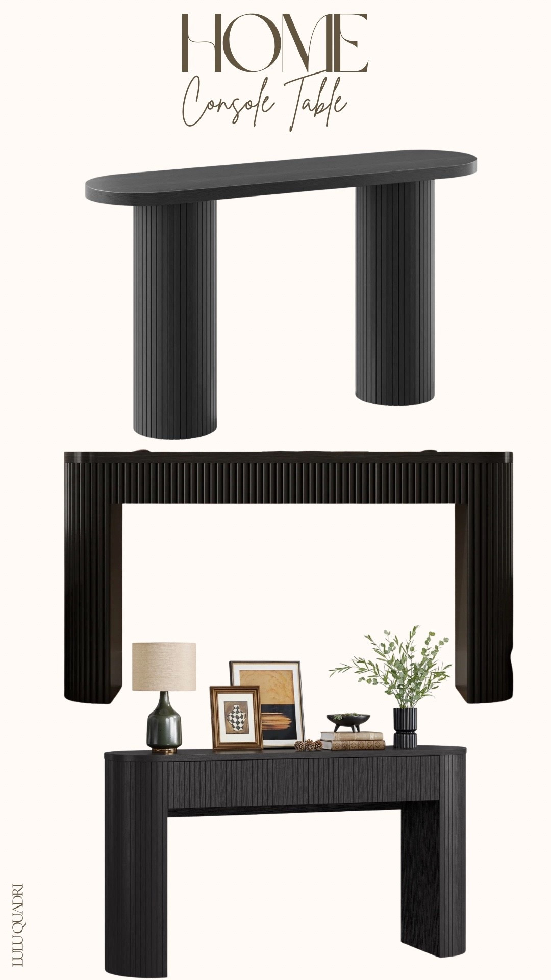 Fluted console tables. Wayfair sale. Sale alert. Fluted furniture. Home furnishings. Home decor. Home style. Lux for less  

#LTKHome #LTKSaleAlert