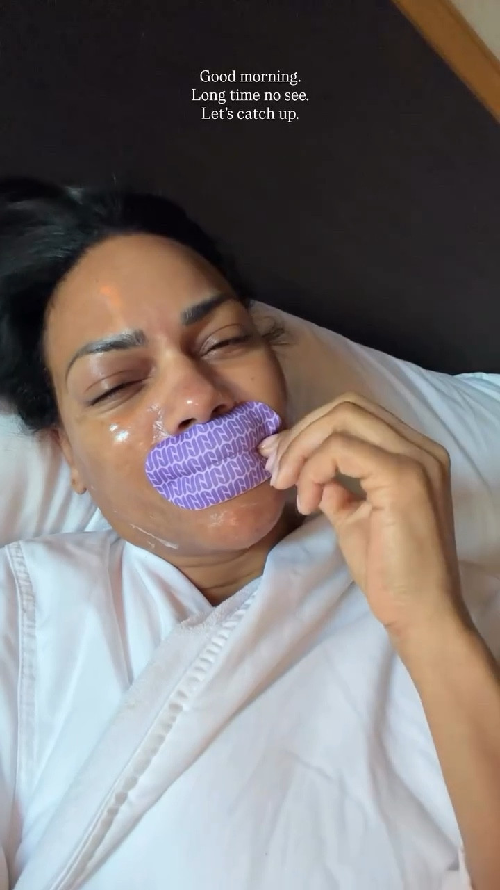 Mouth tape that’s a hydrating lip and marionette line mask? Say less. Also linked my roll of mouth tape that’s I cut to size. 



#LTKOver40 #LTKmorningroutine