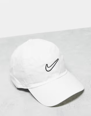 Nike H86 Futura Swoosh wash cap in white | ASOS (Global)