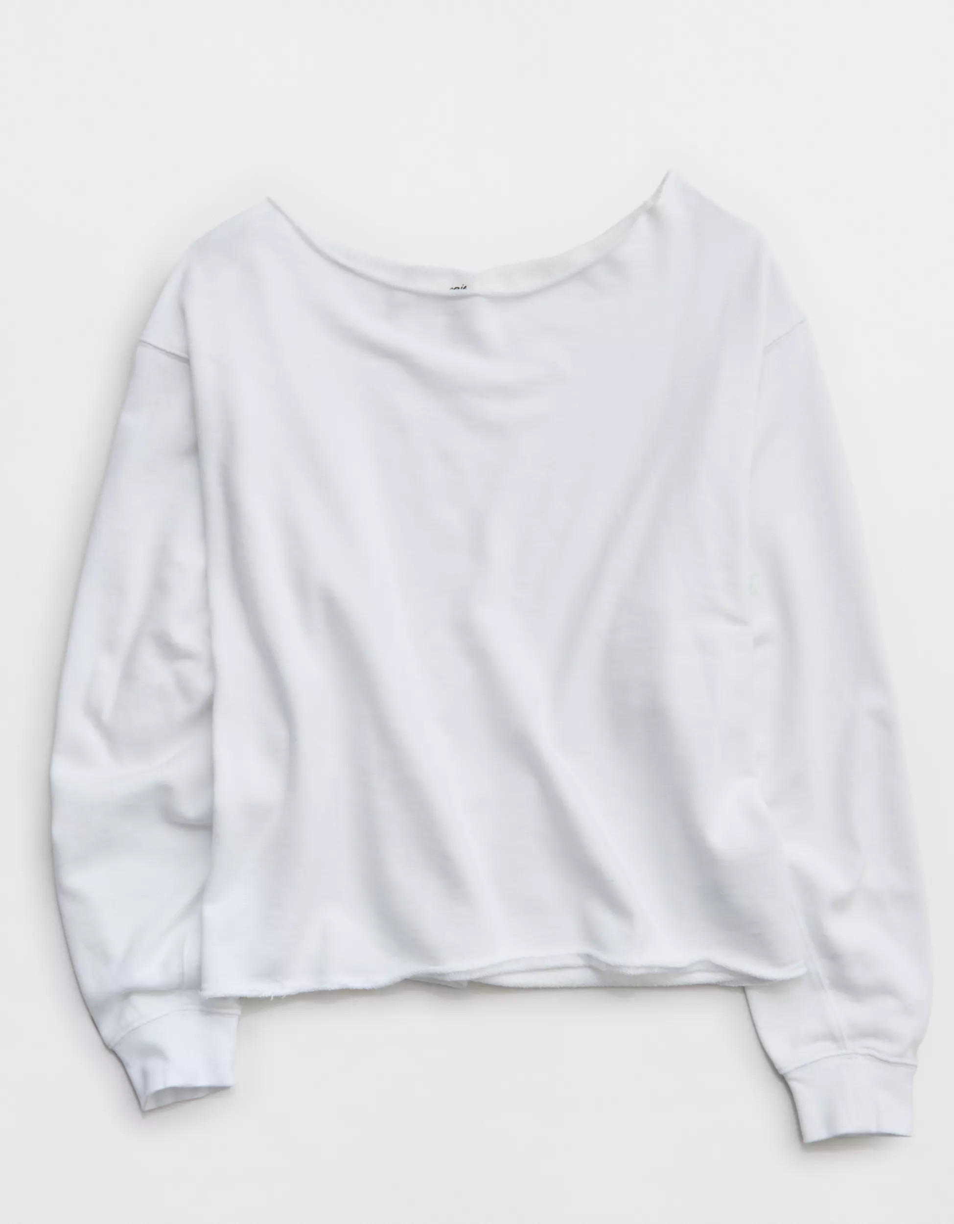 Aerie Alumni Off The Shoulder Sweatshirt | Aerie