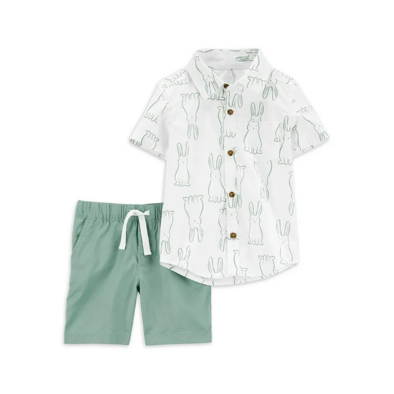 Carter's Child of Mine Baby and Toddler Boy Easter Outfit Set, 2-Piece, Sizes 12M-5T | Walmart (US)