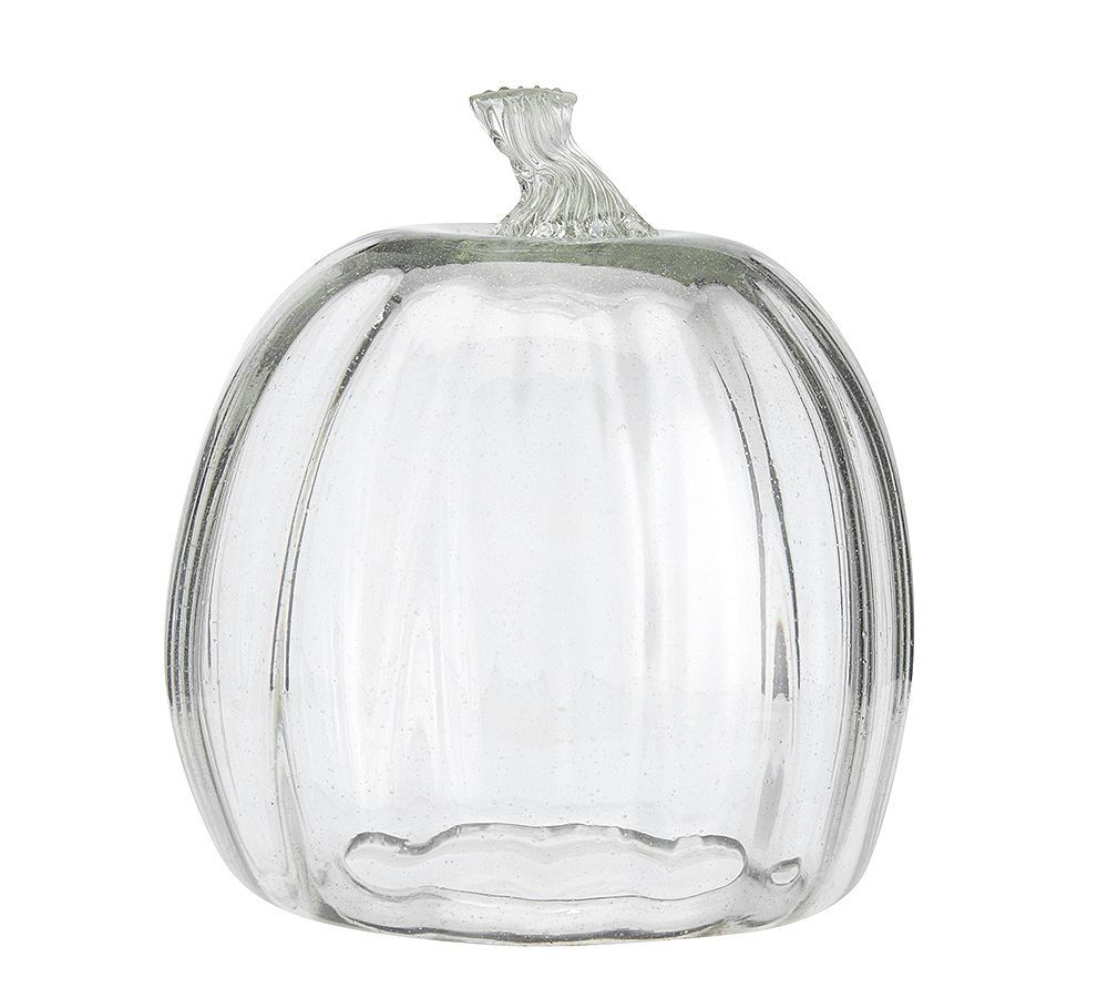 Pumpkin Recycled Glass Cloches | Pottery Barn (US)