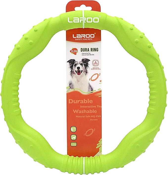 LaRoo Dog Flying Ring Toys,Floating Flying Dog Disc Toys,Summer Pet Training Outdoor Durable Chew... | Amazon (US)
