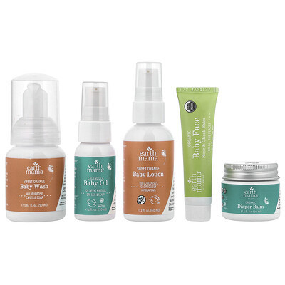 Earth Mama, A Little Something for Baby, 5 Piece Set | iHerb
