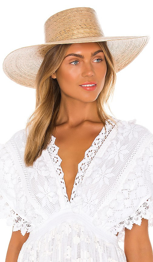 Lack of Color Palma Wide Boater in Tan. - size S/M | Revolve Clothing (Global)