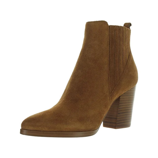 Marc Fisher LTD Womens Alva Suede Pointed Toe Ankle Boots | Walmart (US)