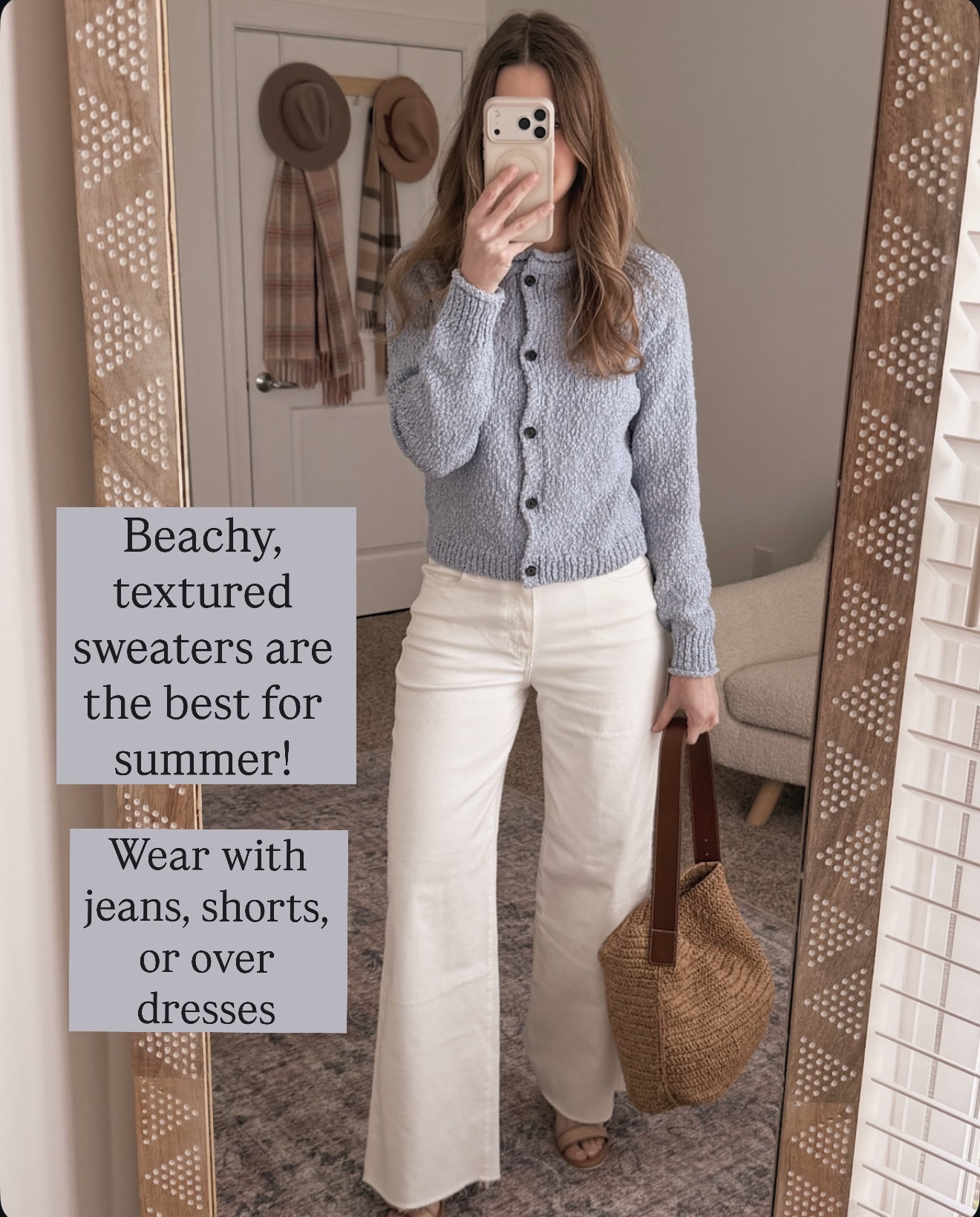This cardigan works with literally everything in my closet.

beachy textured sweater, summer cardigan, lightweight knit top, button up sweater, neutral cardigan, versatile layering piece, casual chic outfit, summer fashion finds, textured knit cardigan, easy outfit starter, comfortable summer top, affordable fashion, neutral wardrobe basics, relaxed fit cardigan, summer layering essential

#LTKOver40 #LTKMothersDay #LTKSeasonal