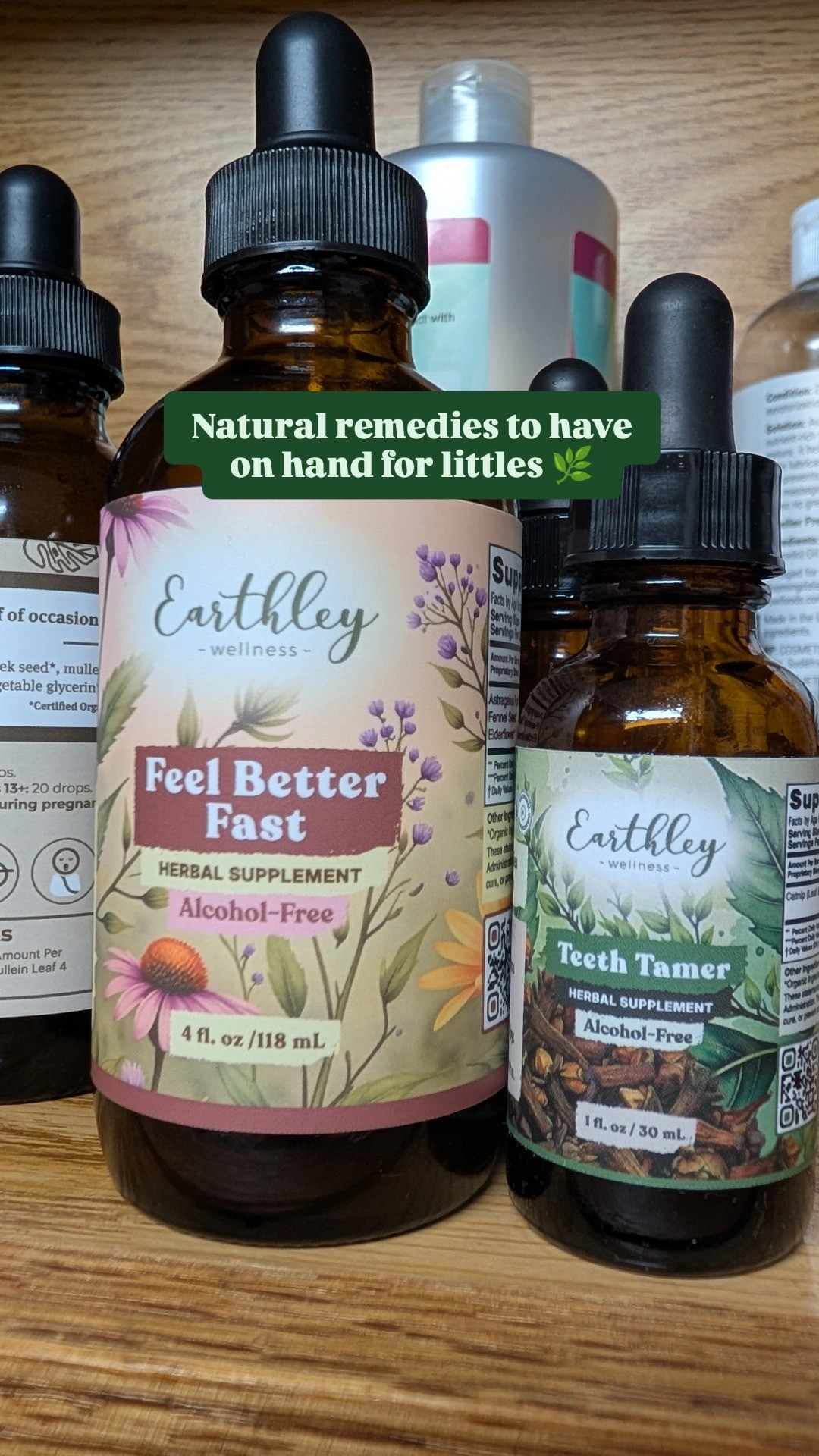 ✨ Earthley Favorites I Keep On Hand 🌿💛

Two must-haves I always like having in our natural wellness routine: Earthley “Feel Better Fast” + “Teeth Tamer” from Earthley Wellness.

🌿 Feel Better FastThis is my go-to when I want a simple, herbal-style support option for those “not feeling great” days. I love having it stocked in our home for extra wellness support when needed.

🦷 Teeth TamerPerfect for teething little ones—this is a gentle, plant-based option many moms reach for during those fussy teething stages.

I love keeping natural essentials like these on hand for everyday comfort and peace of mind for the family 🤍

👉 Shop my Earthley favorites here.

#earthley #earthleywellness #naturalremedies #momhacks #momessentials #teethingbaby #teethingremedies #ltkfinds #naturalwellness #herbalremedies #familyessentials #holisticliving

#LTKmomlife #LTKBaby #LTKKids