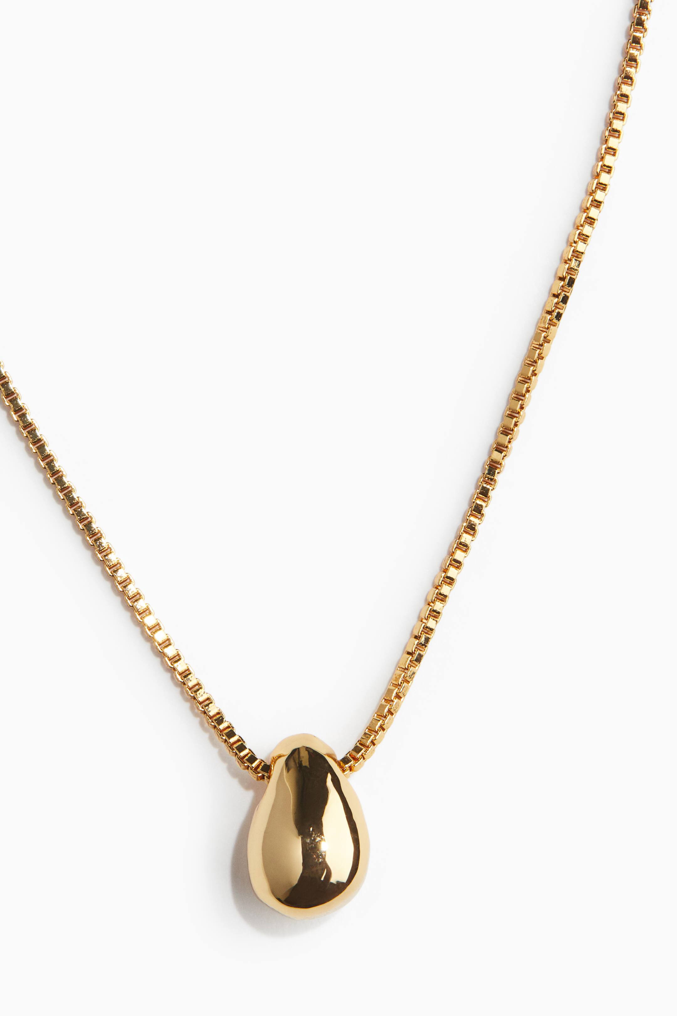 Gold-Plated Pendant Necklace | H&M (US + CA)