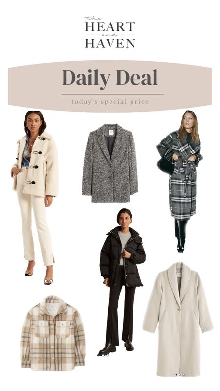 Abercrombie outerwear is 30% plus free shipping! I have the blanket coat and the blazer and they are both so good!