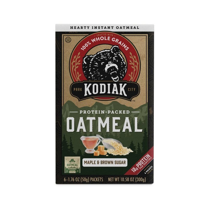 Target/Grocery/Breakfast & Cereal/Cereal & Granola‎Shop all Kodiak CakesKodiak Protein-Packed I... | Target