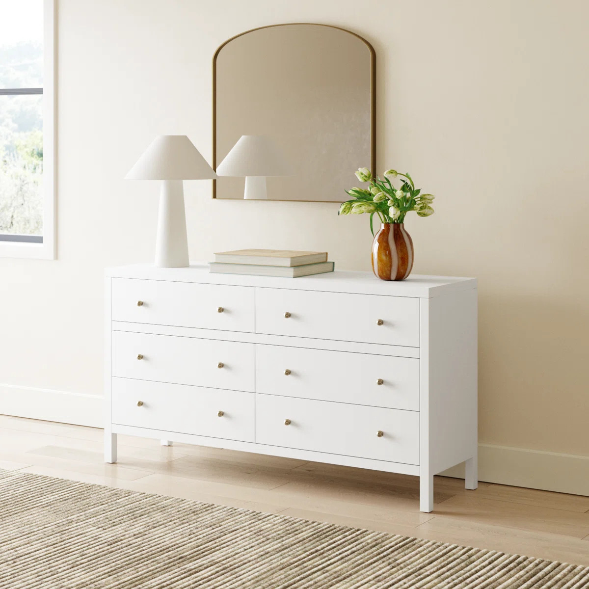 Celine 6-Drawer Dresser | Wayfair North America