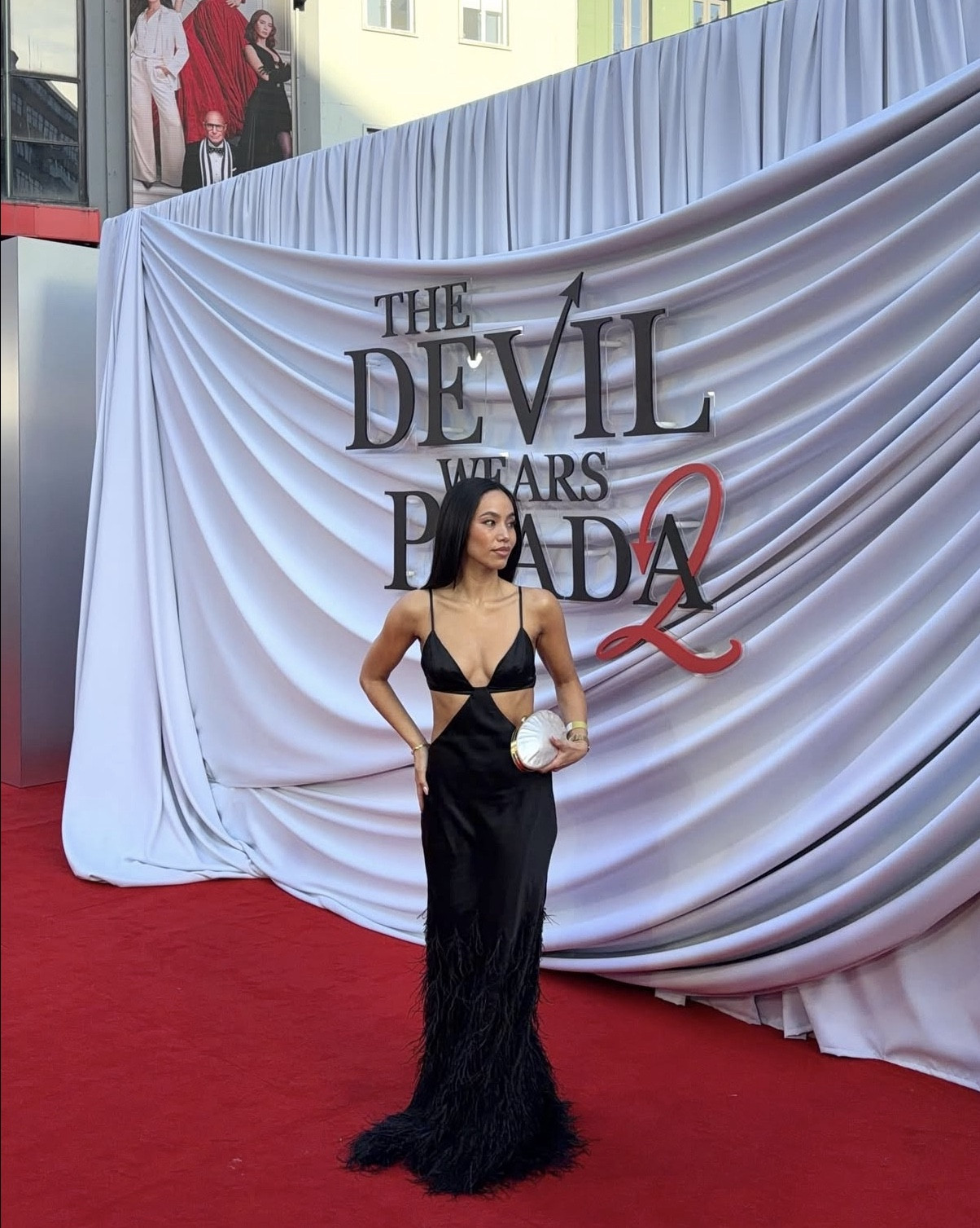 The Devil Wears Prada 2 premiere 👠 Cult Gaia long black dress and pearl accessories 

#LTKstyletip #LTKdresses #LTKpartywear