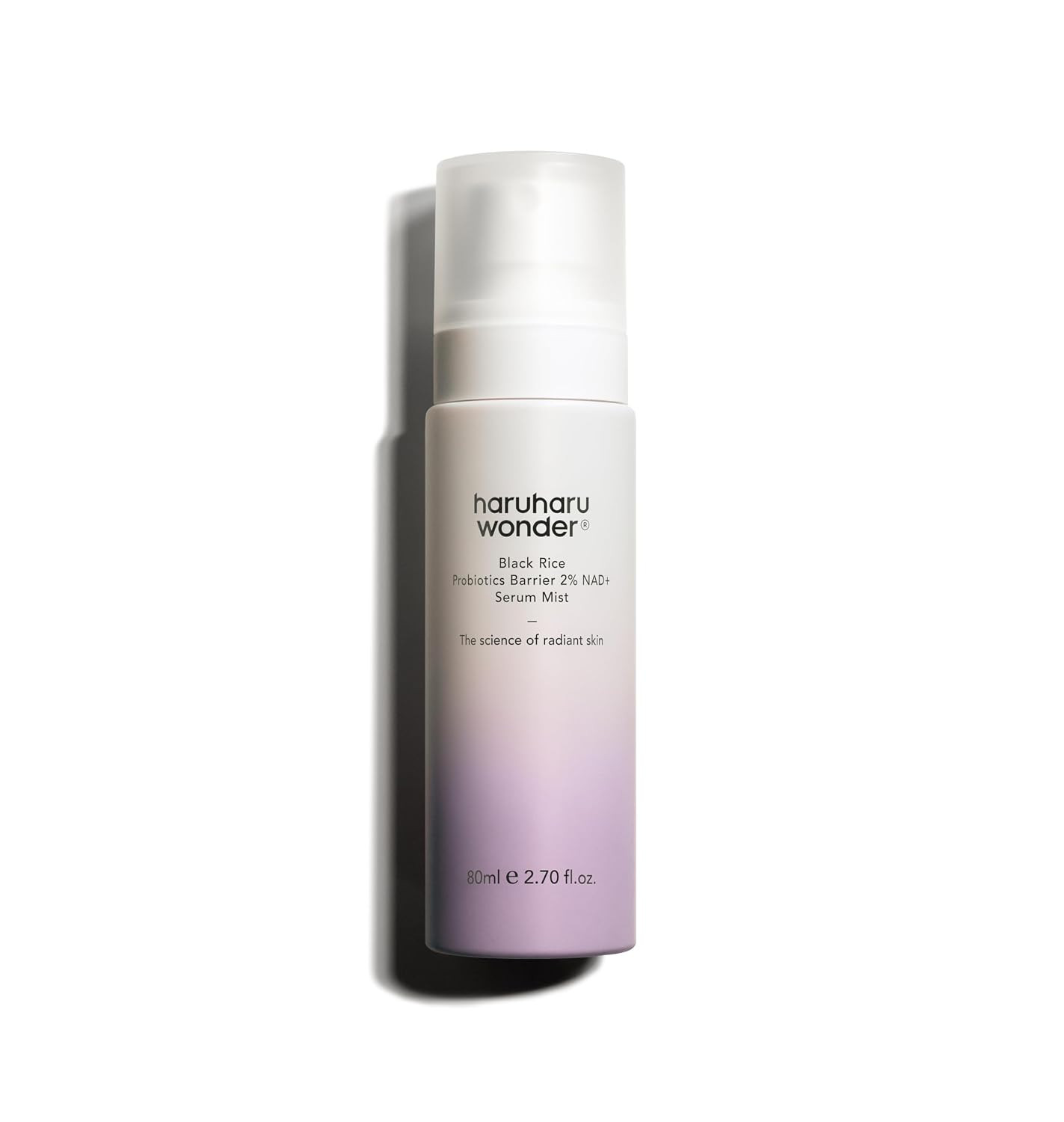 haruharu Wonder Black Rice Probiotics 2% NAD+ Serum Mist, Ultra-Fine Mist, Hydrating & Plumping, ... | Amazon (US)