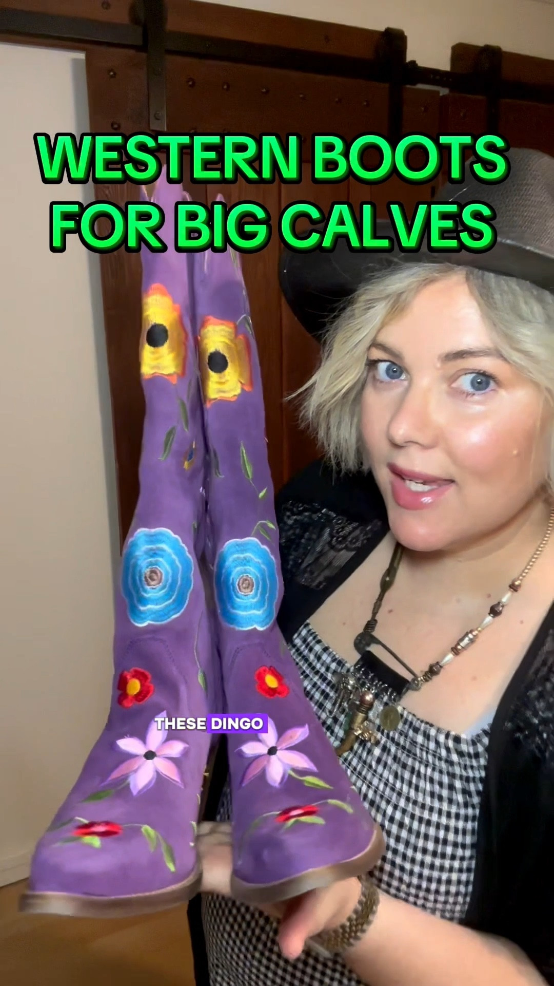 Big calves? No problem! These DINGO Western Flower Power knee high boots fit like a glove and are so comfortable. The floral design is perfect 🌸🌺💐🌻🌼🪷🪻 #westernboots #cowgirlstyle #cowgirlboots #westernfashion #cowgirlaesthetic 

 #LTKFestival #LTKootd #LTKPlusSize