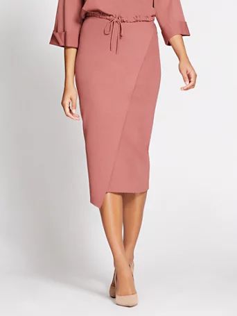 Gabrielle Union Collection - Knit Pencil Skirt | New York & Company