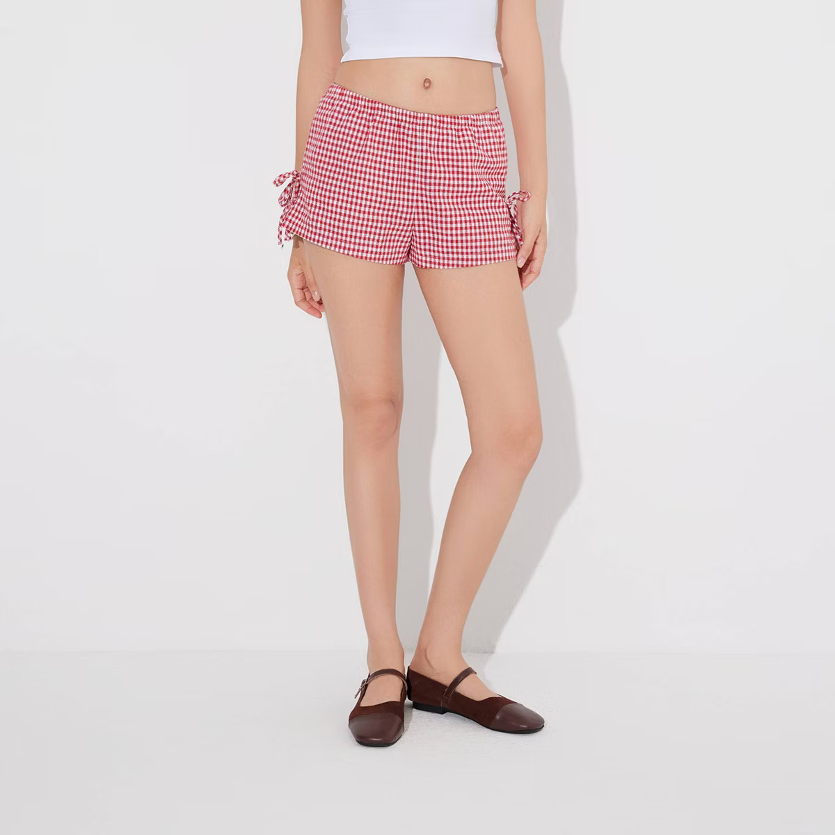 Women's Side-Tie Boxer Shorts - Wild Fable™ | Target