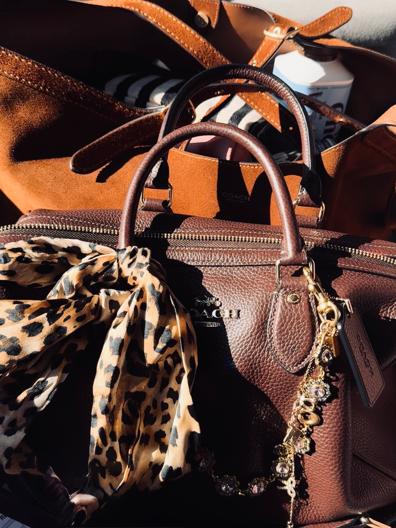 Fall called, she wants her palette back 🤎🍂
Coach, suede, leopard & sunshine. That's the whole mood.

#LTKdayinmylife #LTKgrwm #LTKvlog