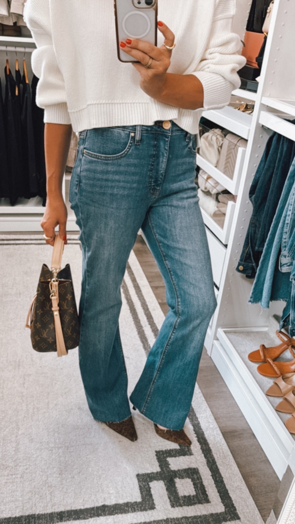 Jeans part of the Nordstrom Sale! Fit TTS 

#LTKStyleTip #LTKOver40
