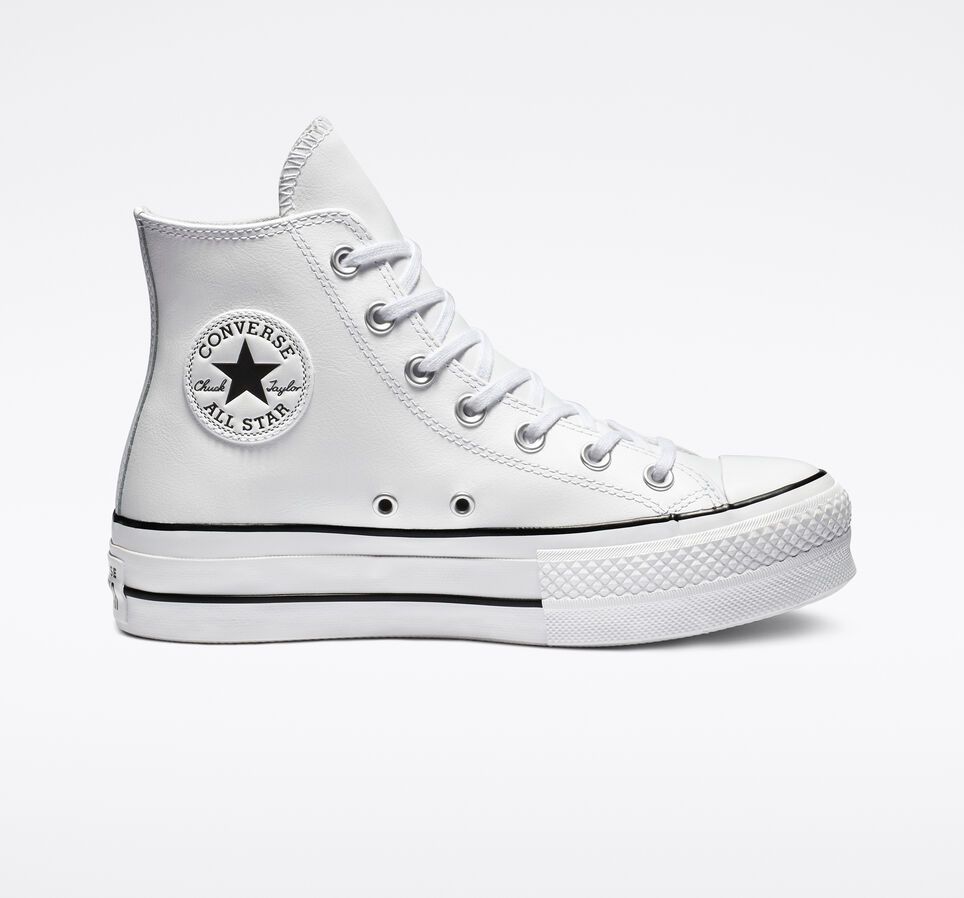 Chuck Taylor All Star Lift Platform Leather | Converse (UK)