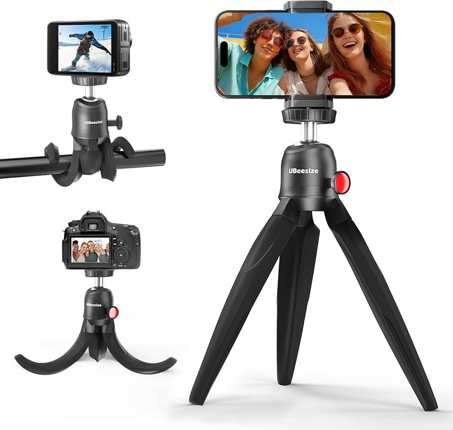 UBeesize Flexible Tripod for iPhone and Samsung with Remote and Phone Holder, Ideal for Video Rec... | Amazon (US)