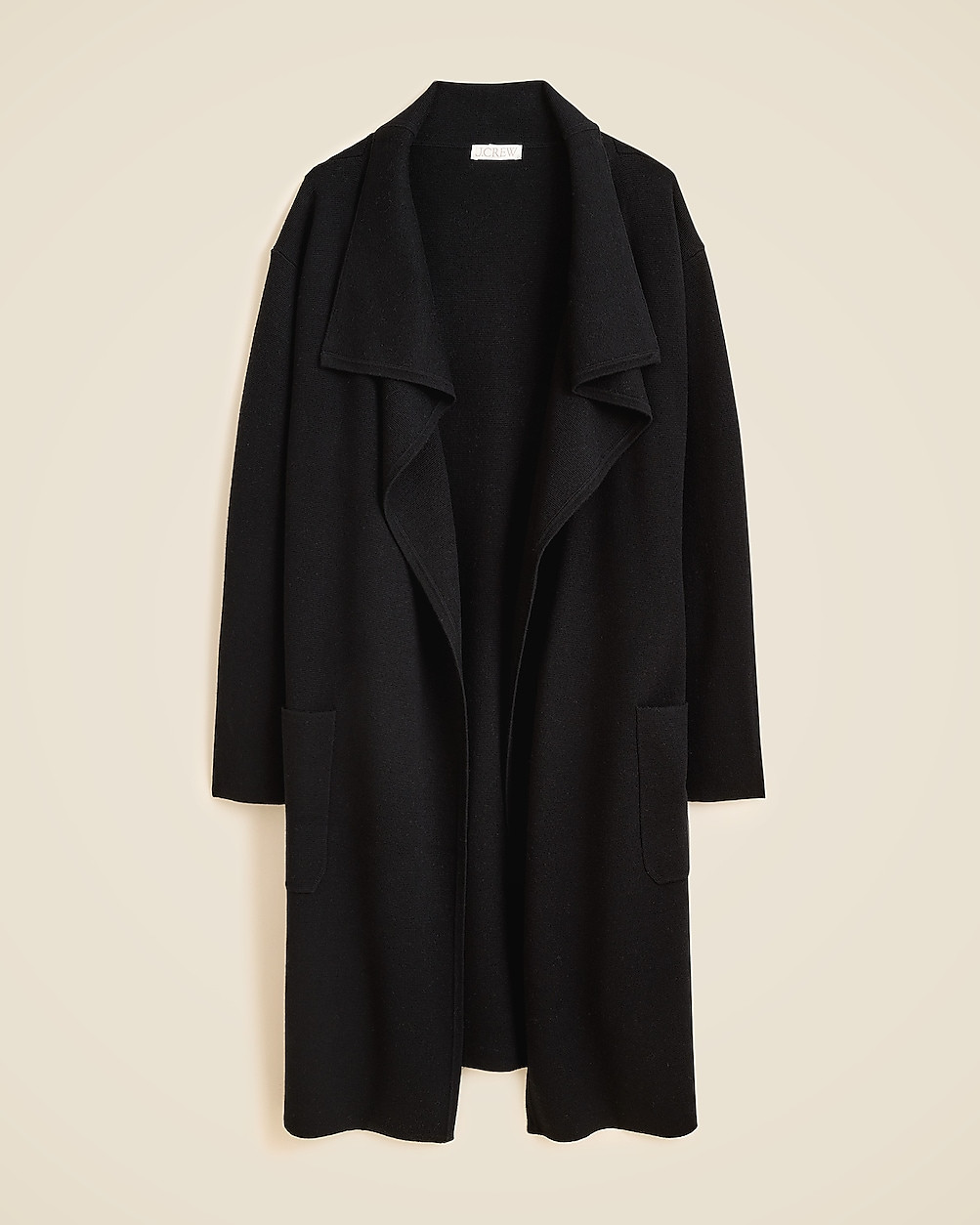 Shawl-collar sweater blazer | J. Crew US