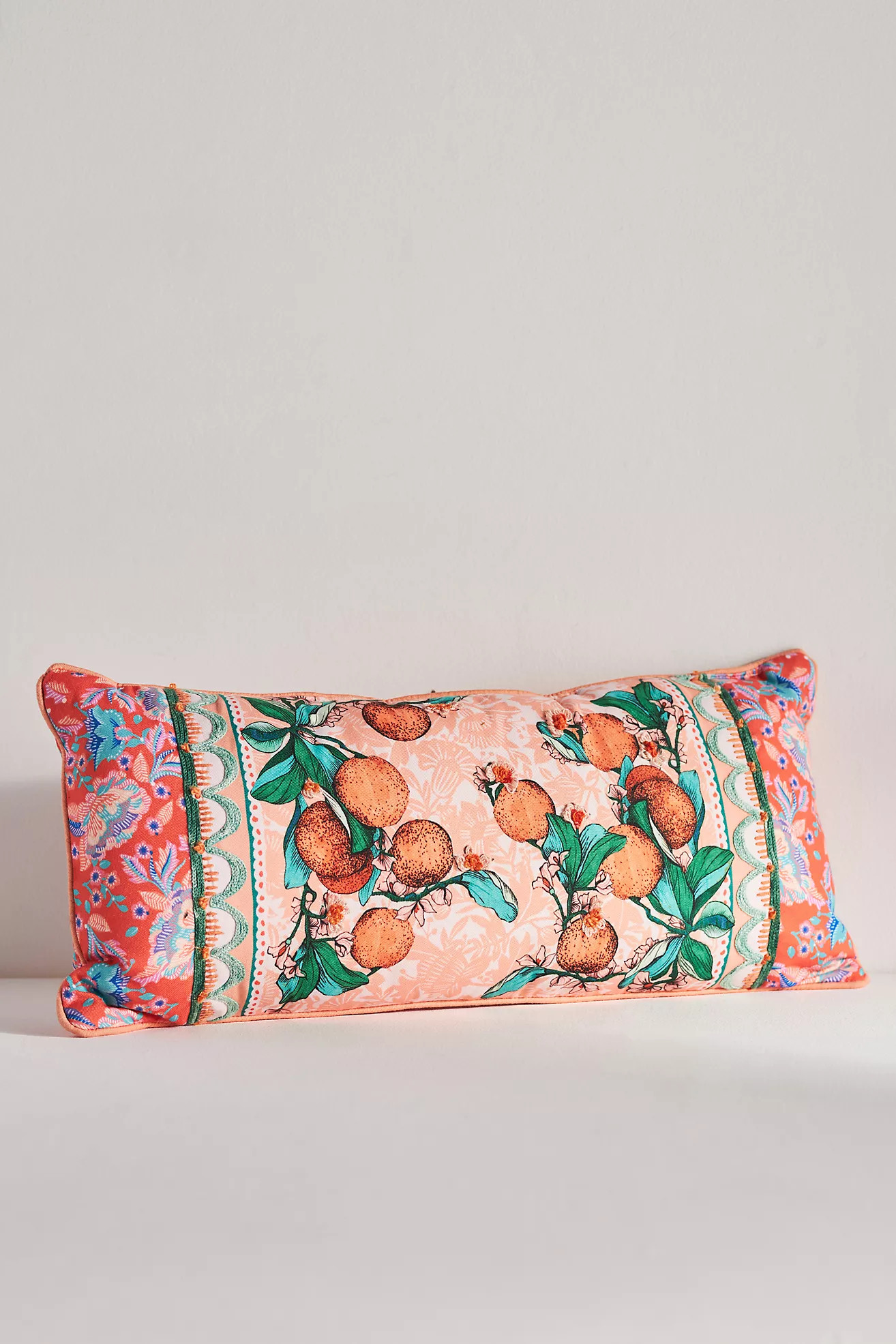 Alexandra Farmer The Flock Indoor/Outdoor Pillow | Anthropologie (US)