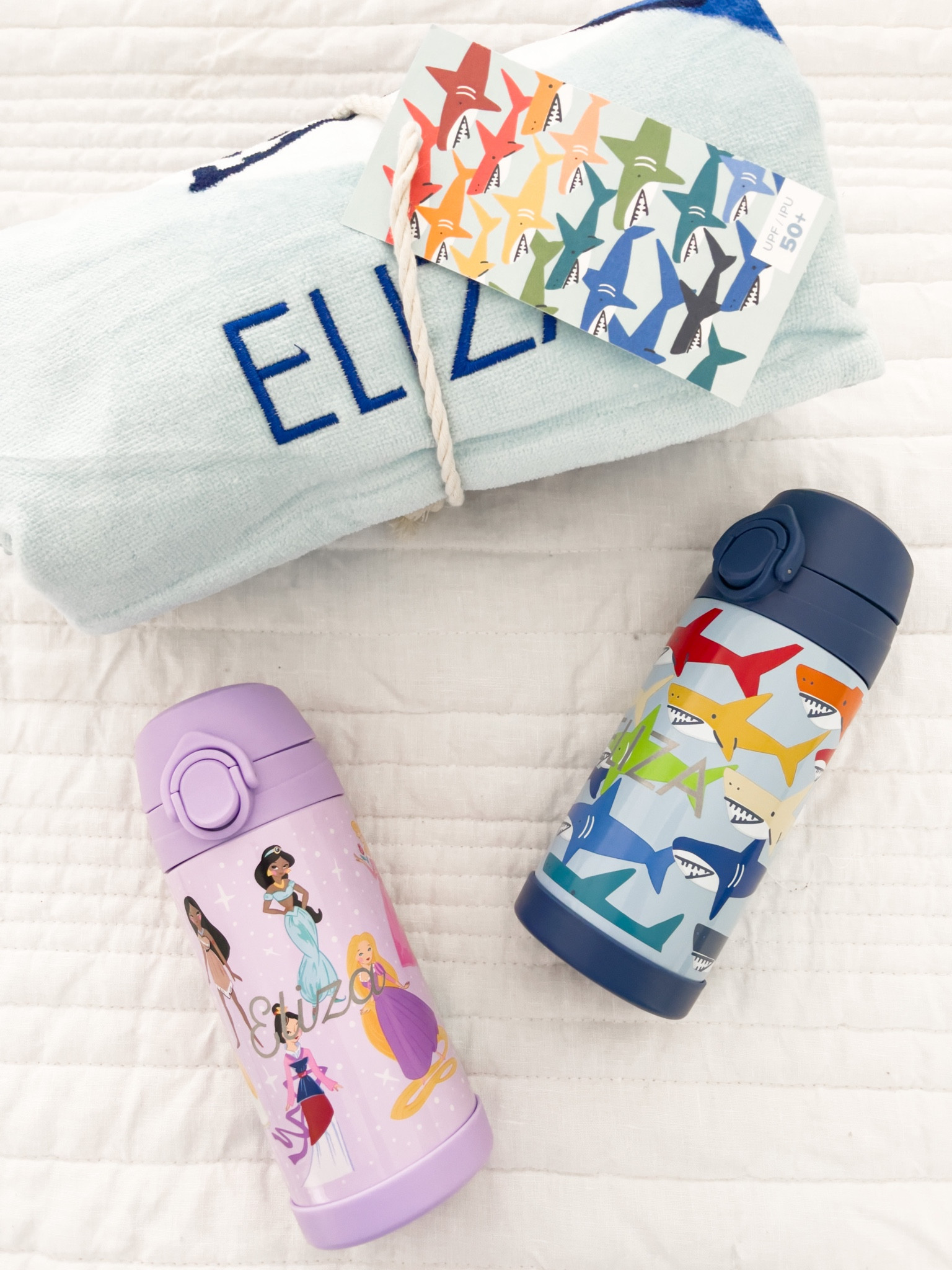 Mackenzie Lavender Disney Princess Water Bottles