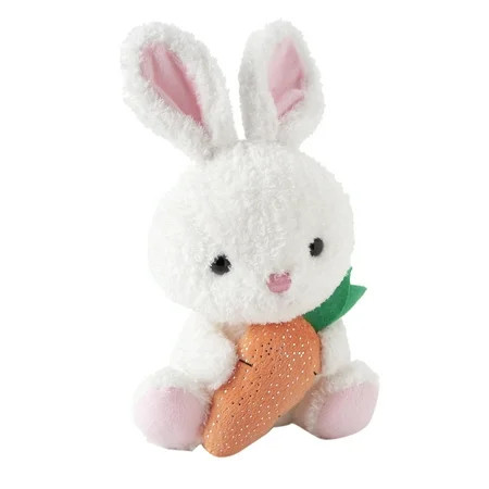 Way To Celebrate Easter Stuffed Animal, Bunny with Carrot | Walmart (US)