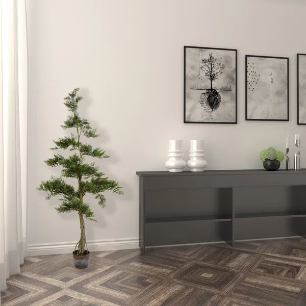 Faux Cedar Tree in Pot | Wayfair North America