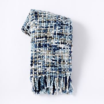 Marled Basketweave Throw | West Elm (US)