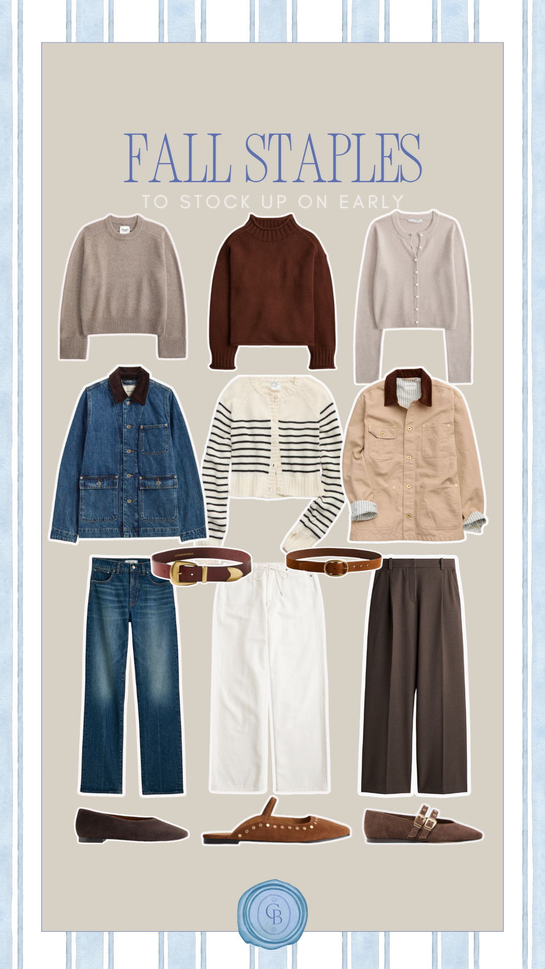 Fall staples to stock up on early! 

 #LTKSeasonal #LTKU #LTKStyleTip