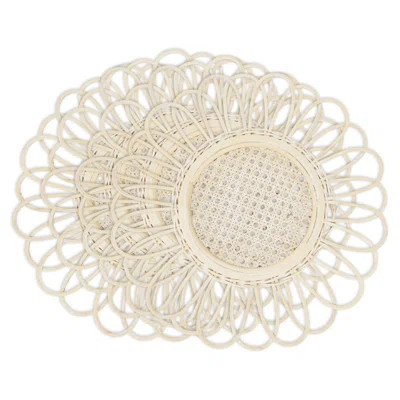 Rattan Collection 100% Rattan No Pattern Round Placemat | Wayfair North America