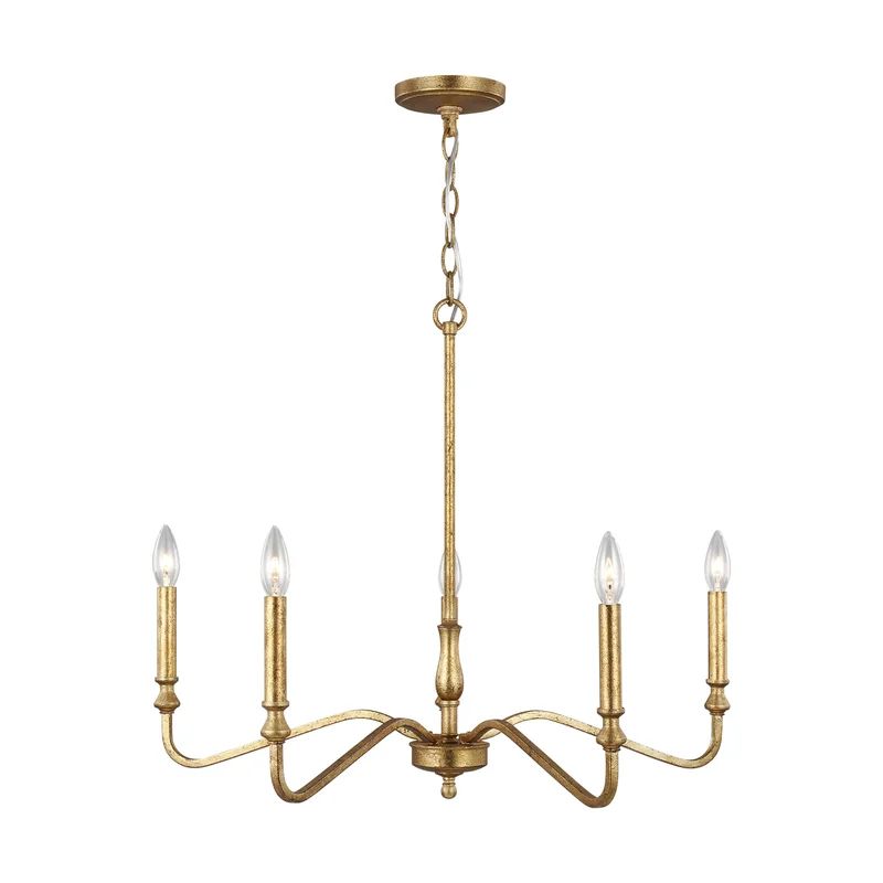 Wyatt 5 - Light Candle Style Classic Chandelier | Wayfair North America