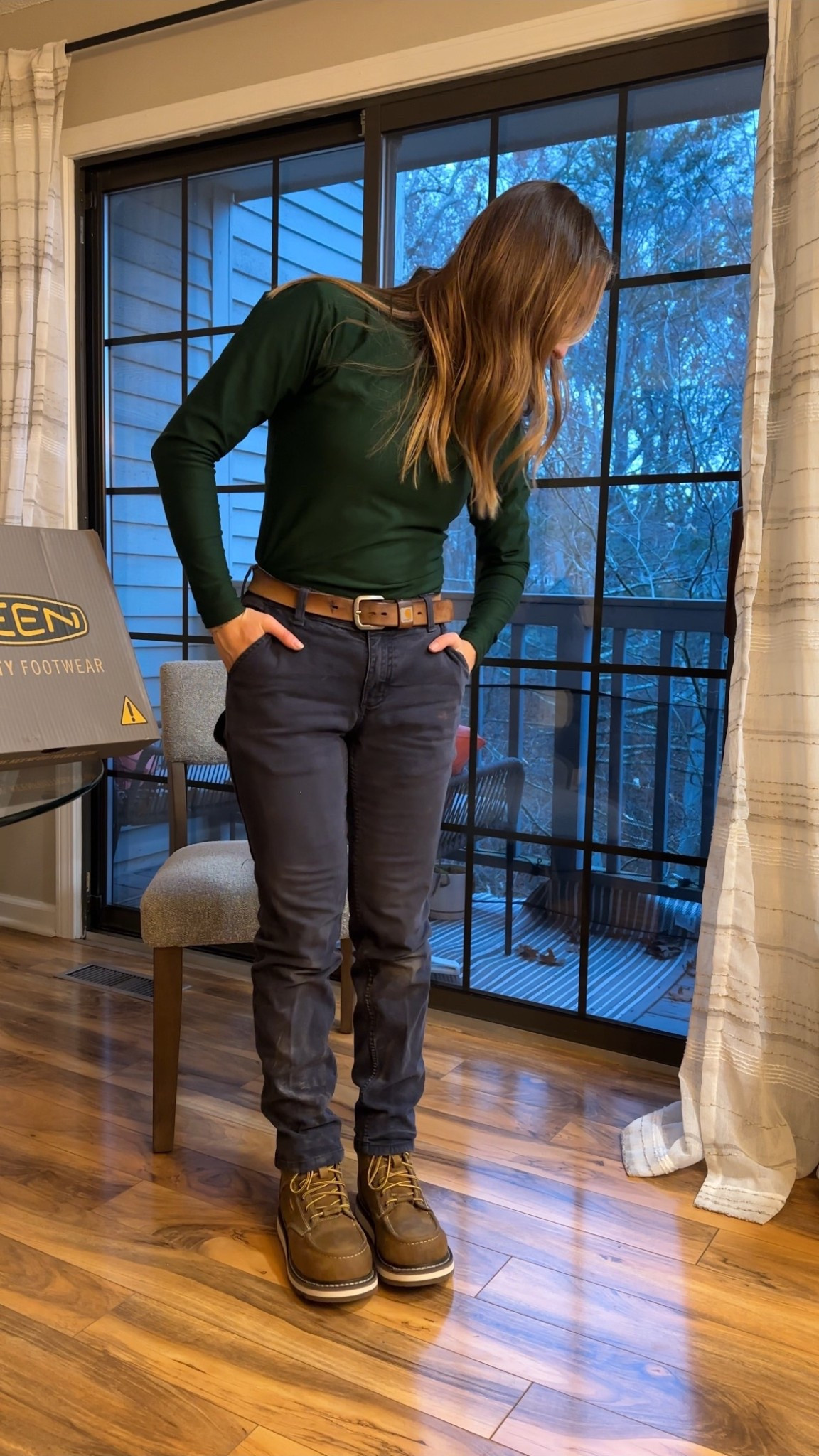 My most asked about work pants from carharrt!
 I wear a size 0 regular :) 

#LTKdayinmylife #LTKCyberWeek #LTKgrwm