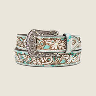 Hair-On Floral Belt | Ariat (US)
