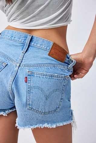 Levi’s 501 High-Rise Denim Shorts | Free People (Global - UK&FR Excluded)