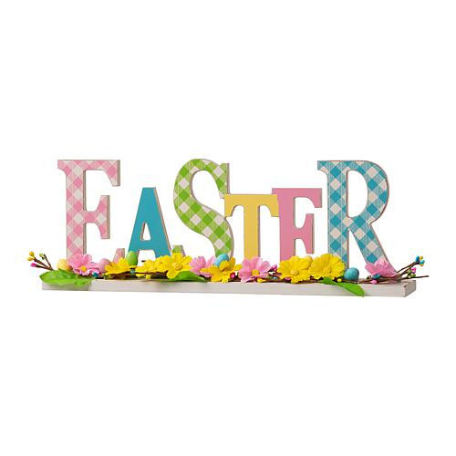 Glitzhome 16"" ""Easter"" Wooden Table Décor | HSN