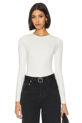 Scuba Crew Bodysuit in White001 | Revolve Clothing (Global)