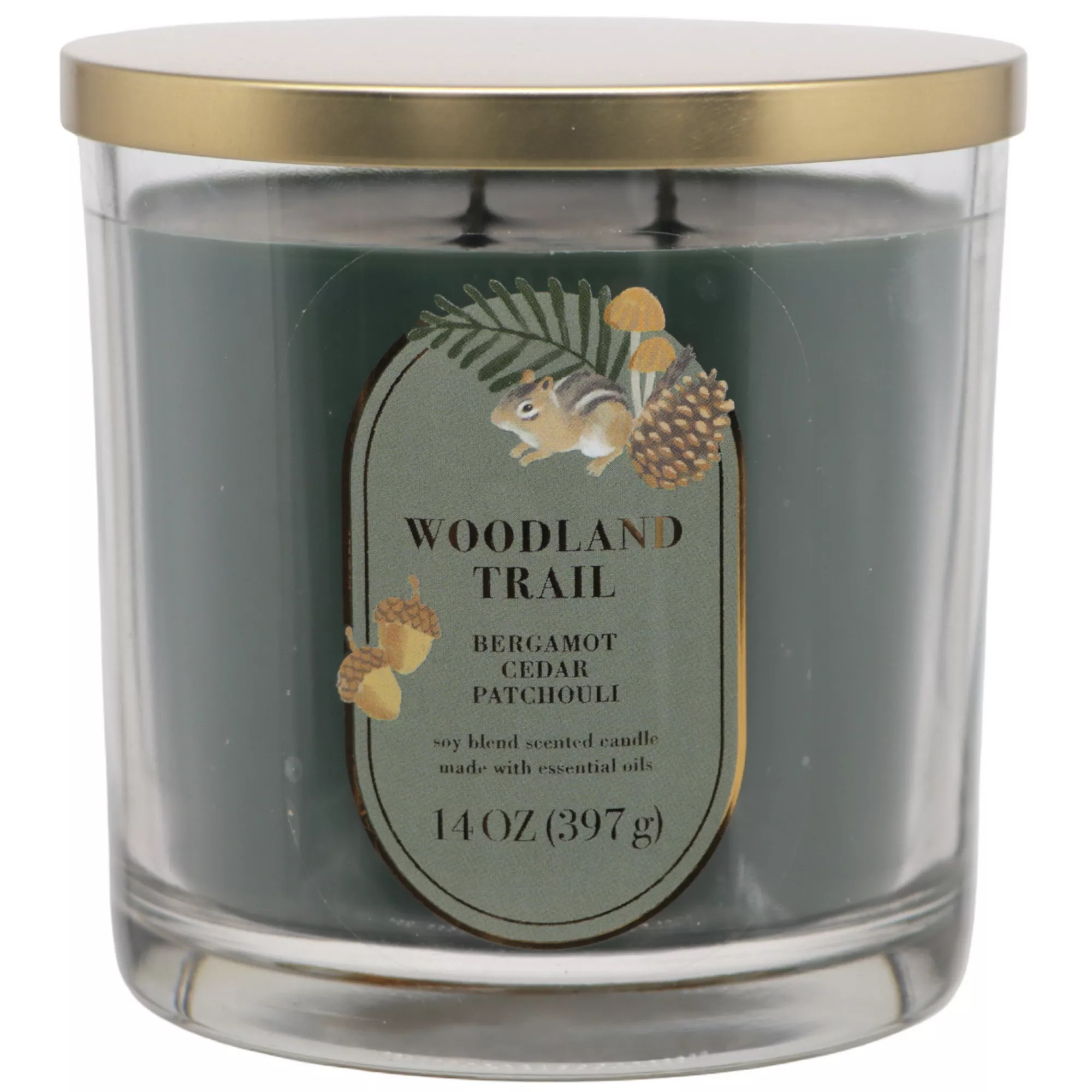 Sonoma Goods For Life\u00ae Woodland Trail 14-oz. Large Candle Jar | Kohl's