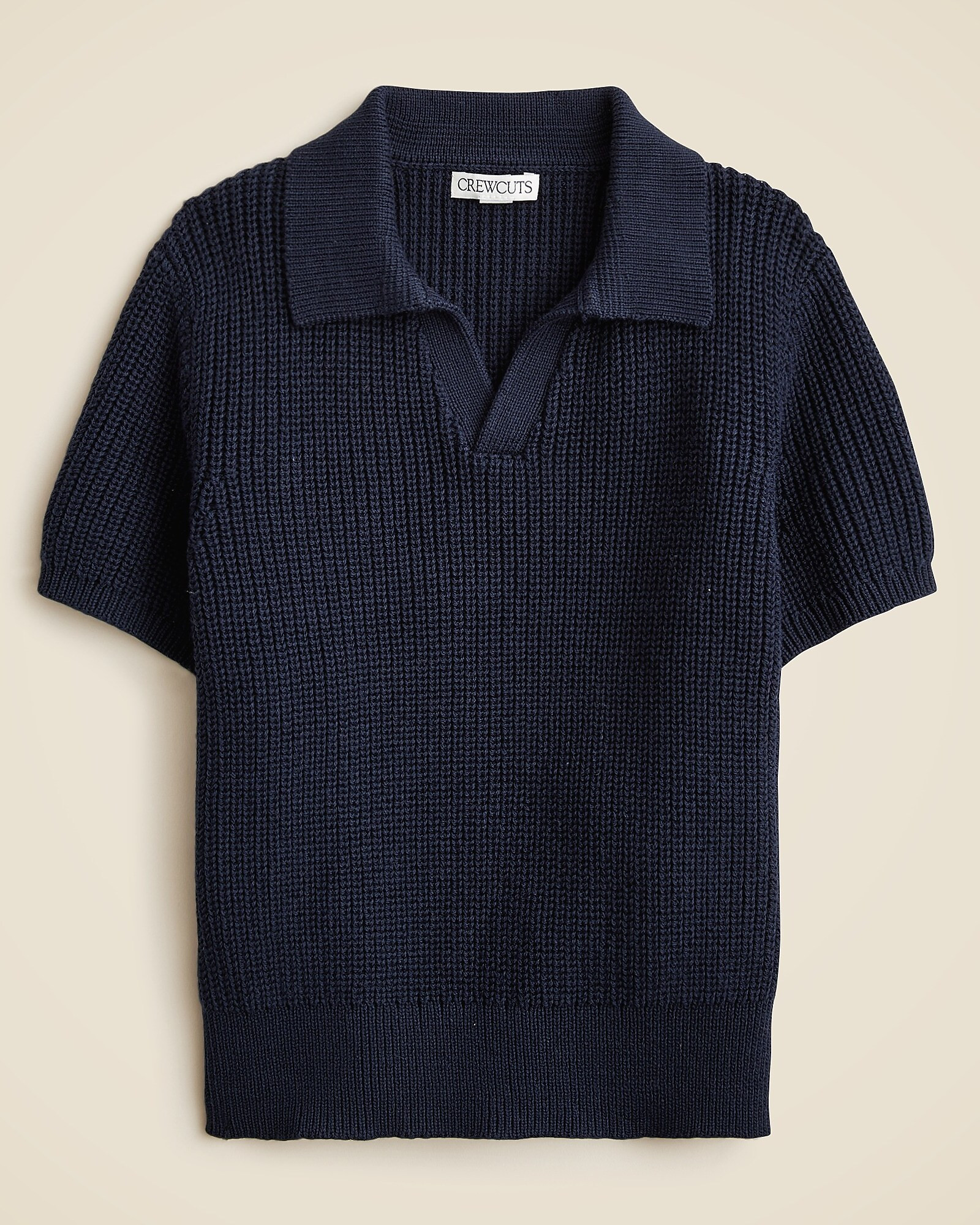 Kids' short-sleeve johnny-collar sweater-polo | J. Crew US