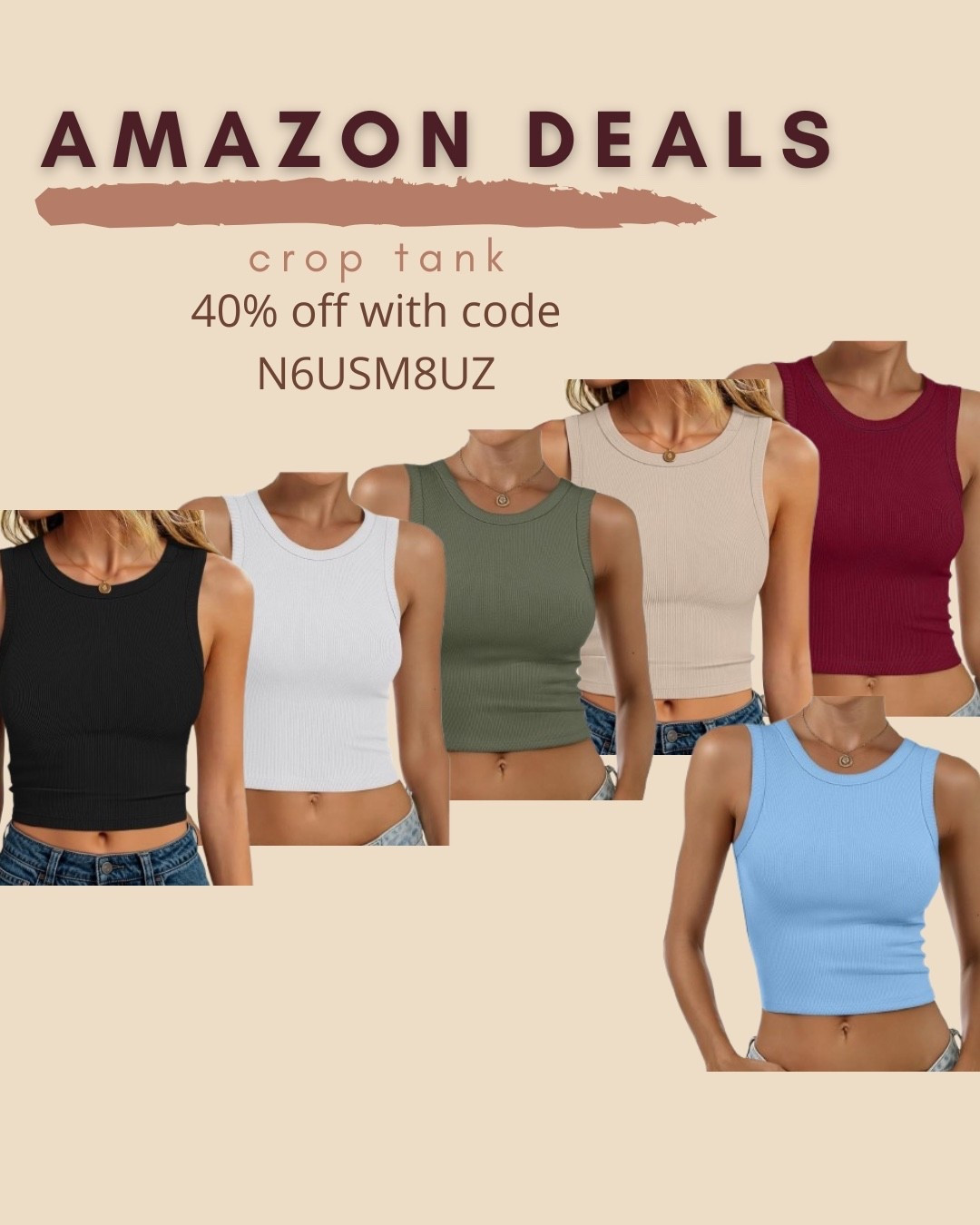 $5-$7 ends 1/20

Amazon fashion
Amazon deals
Crop tank


#LTKSaleAlert #LTKFindsUnder50