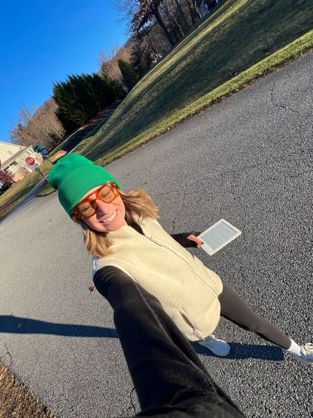 The cold never bothered her anyway 💚 at least not when I’m bundled up in these warm layers! I am loving a pop of color in my otherwise neutral outfits. This green beanie is under $10 and comes in so many colors!

#LTKfitness #LTKSeasonal #LTKstyletip