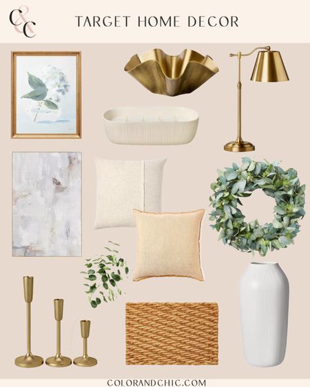 Target home decor with some beautiful pieces! Including painting, mirrors, lamps, vases, pillows and more 

#LTKstyletip #LTKhome