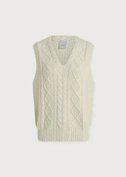 Kay Cable Knit Vest | Varley UK | Varley UK | Varley UK