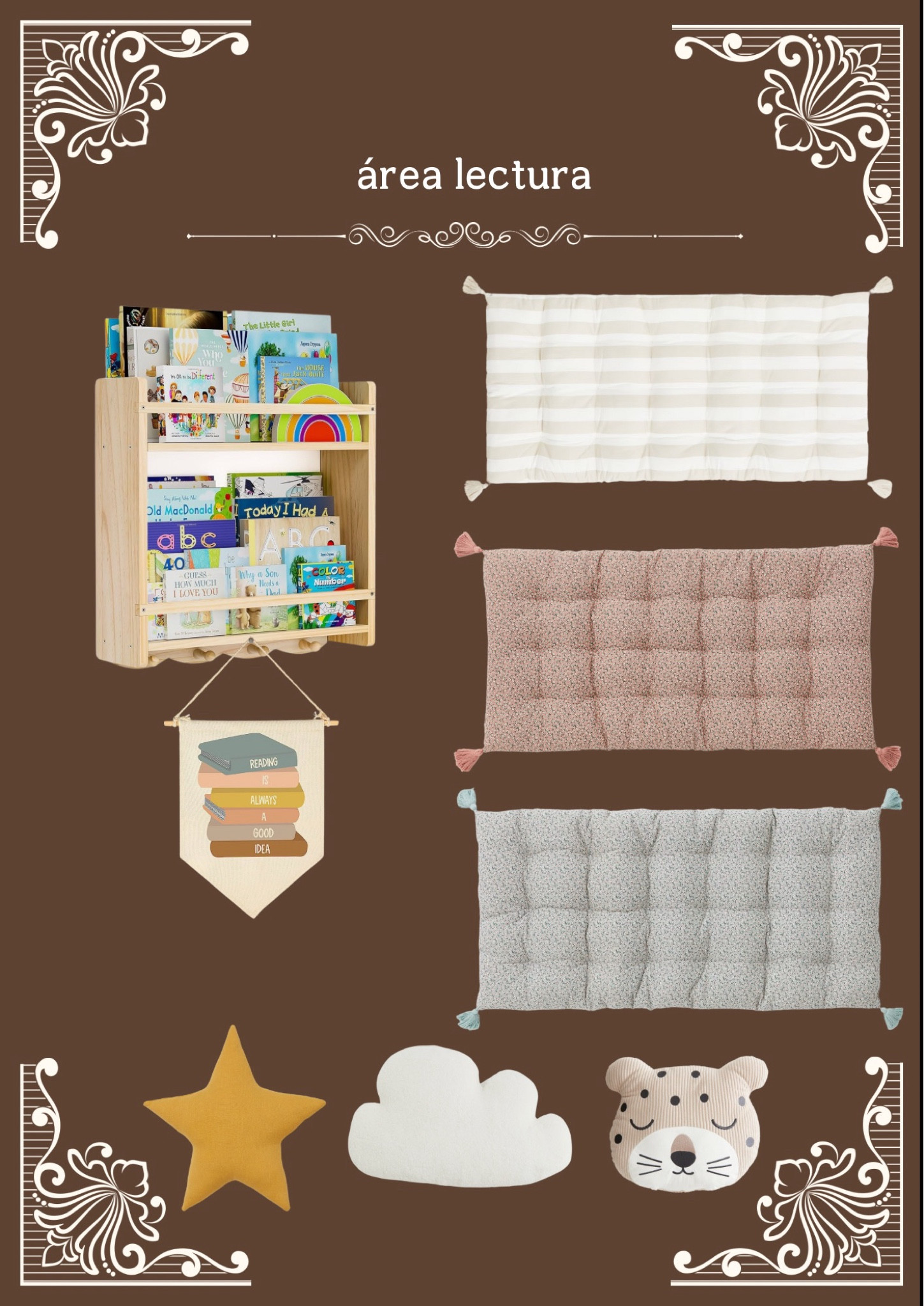 área de lectura / reading area 

#LTKKids