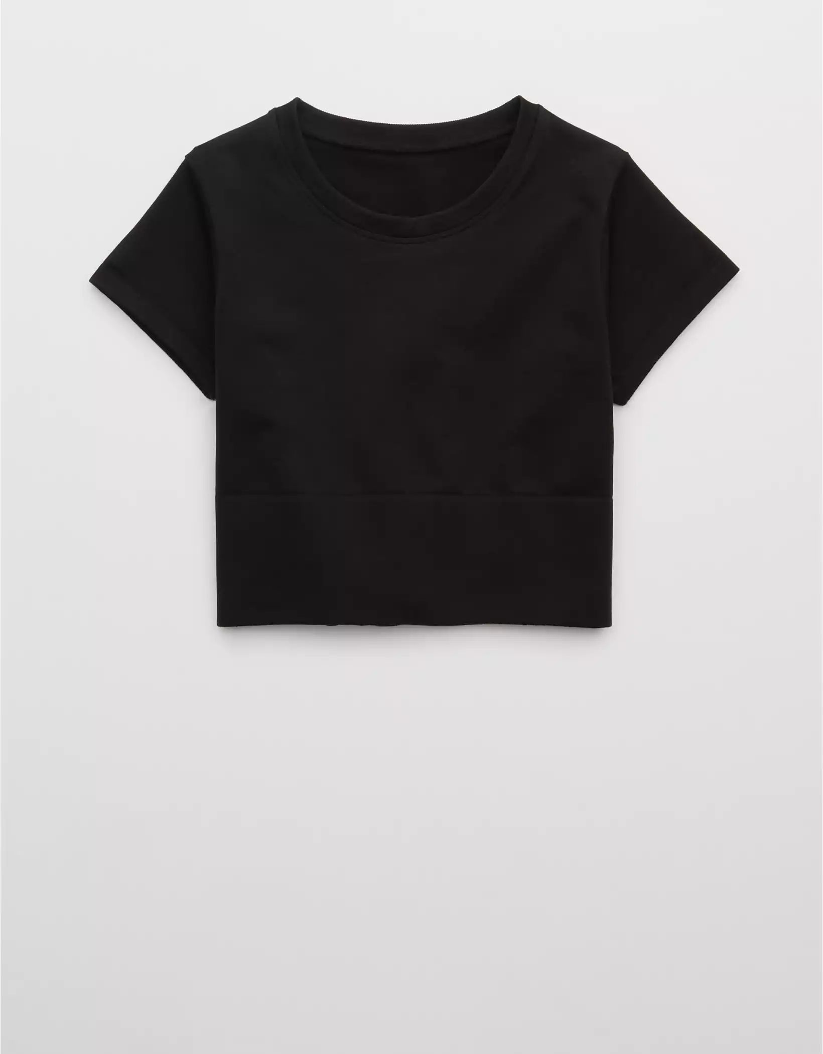 OFFLINE By Aerie Sidewalk Seamless Cropped T-Shirt | Aerie