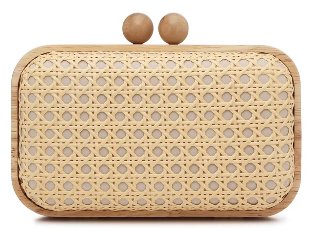 Kelly & Katie Wicker Clutch | DSW